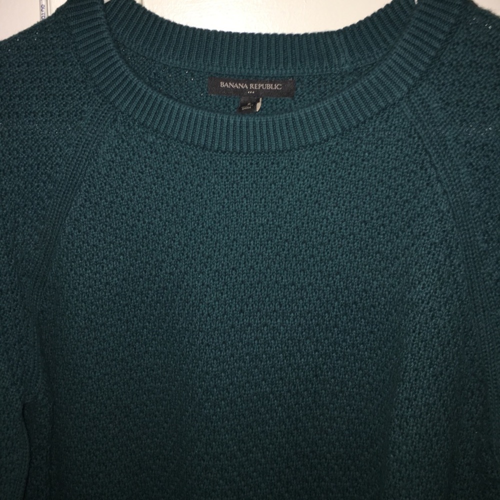 Banana Republic Emerald Knit Sweater