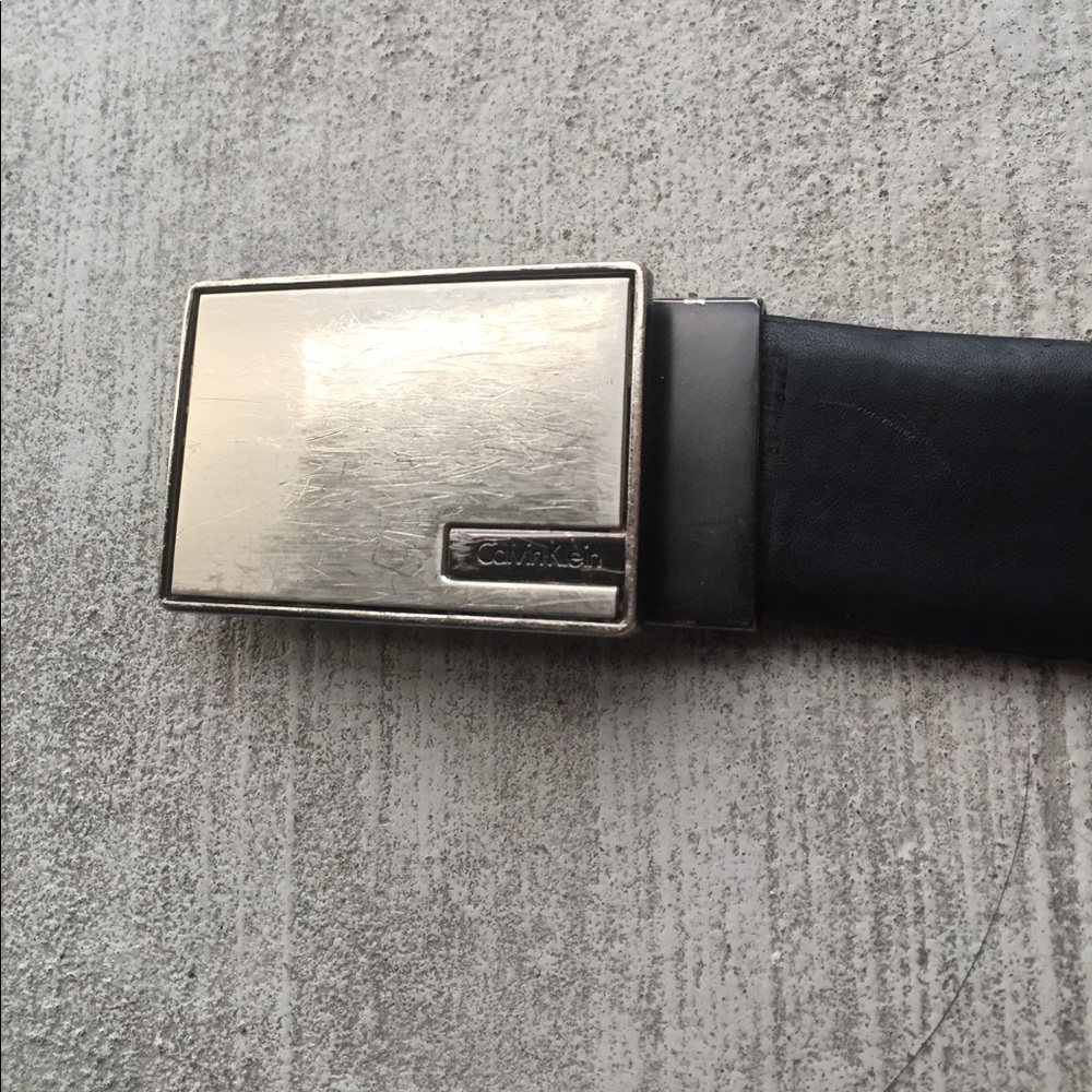 Calvin Klein black size 32 waist belt.