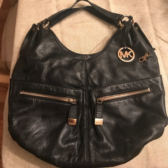 Leather coach bag
