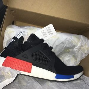 Adidas NMD ORIGINAL DEADSTOCK BLACK RED BLUE