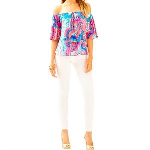 Lilly pulitzer sain top size small NWT
