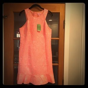 Lilly Pulitzer "Liana Dress" Color: Peachy Pink