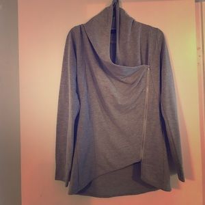 Asymmetrical jacket-with thumb holes!