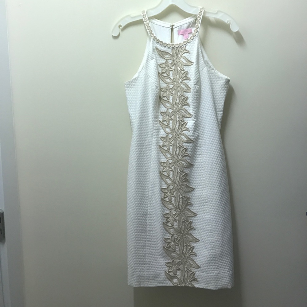 White Lilly Pulitzer dress