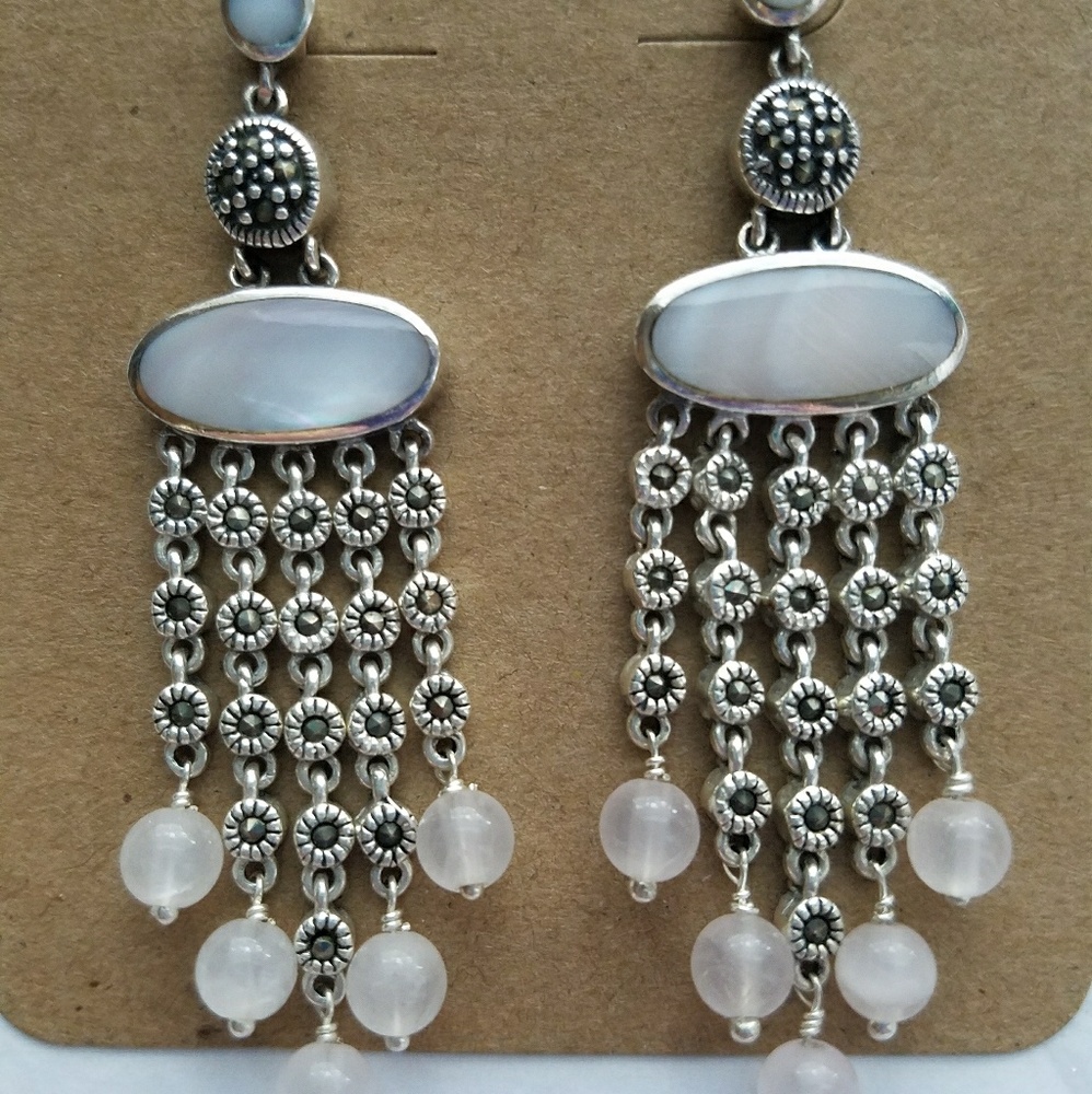 Sterling silver earrings