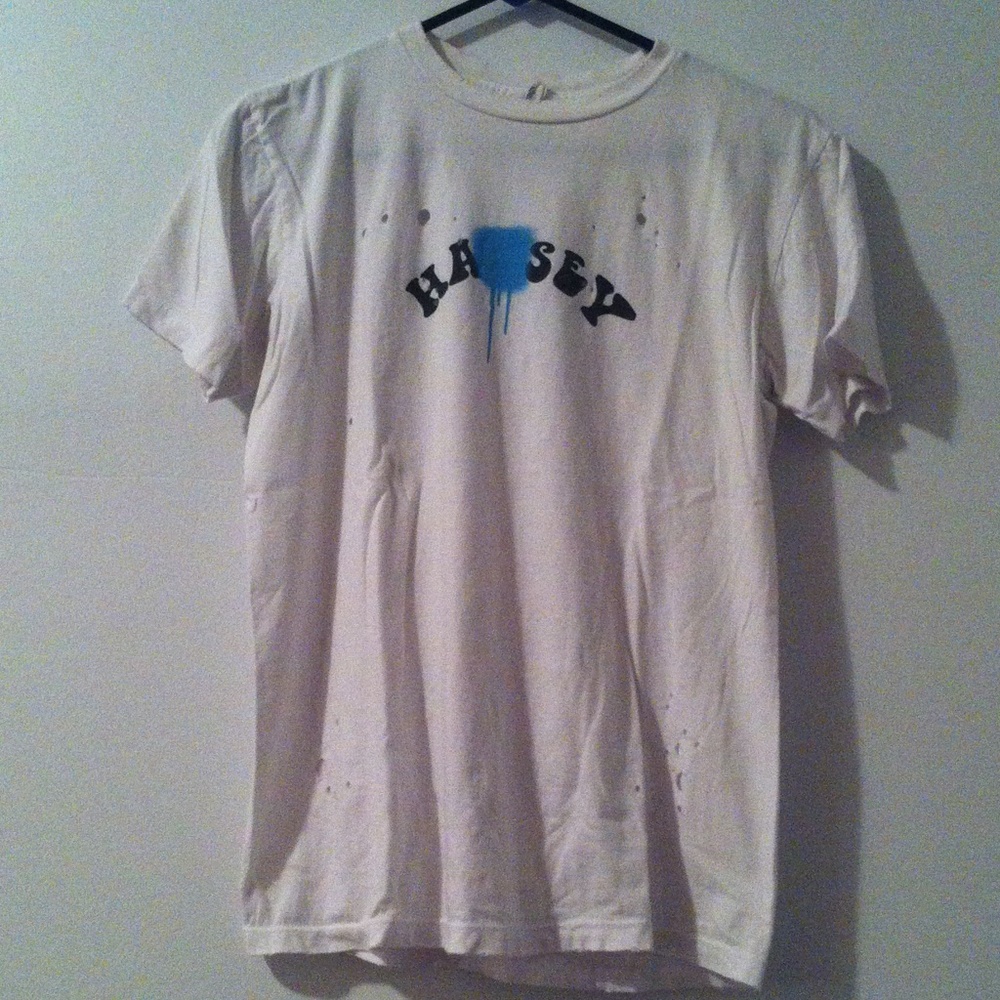 Distressed Halsey Tee