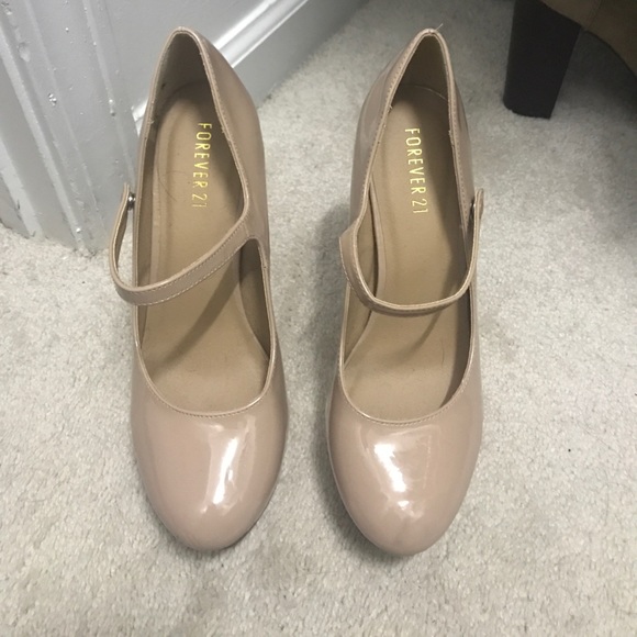 Forever 21 Mary Jane style platform heels - Picture 2 of 6