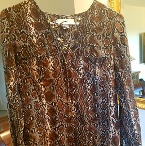 Micheal Kors Silk blouse  sz XS
