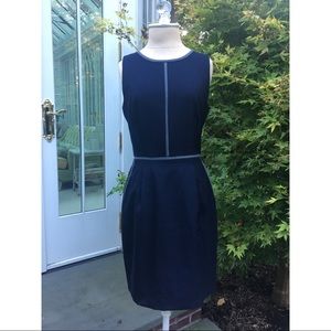 J. Crew Navy Shift Dress