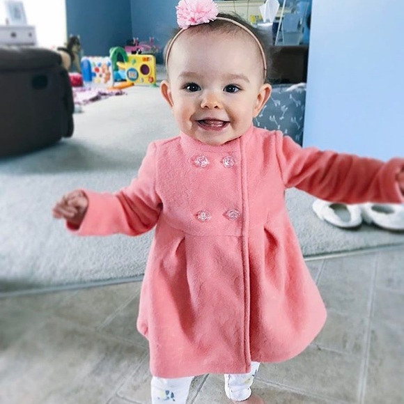 infant peacoat girl