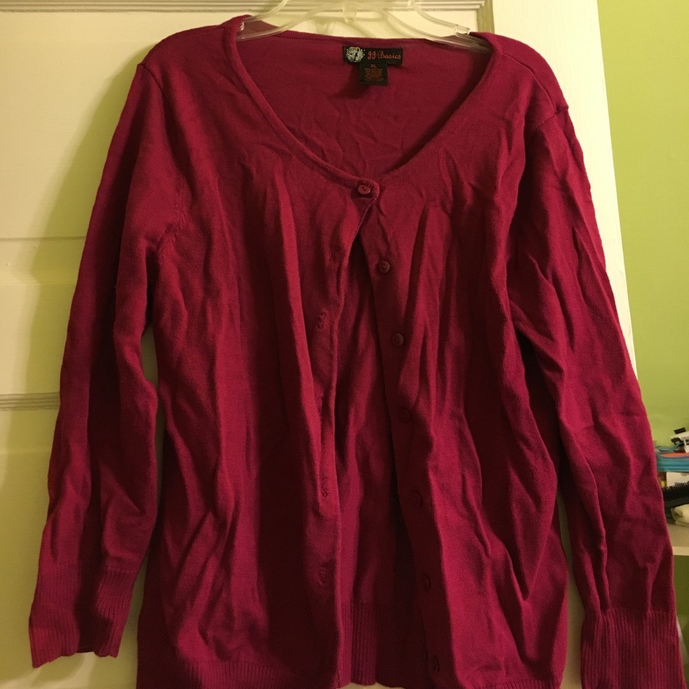 🌹Berry colored Cardigan🌹