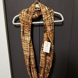 Chunky Woven Infinity Scarf by Rising Tide