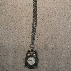 Owl 🦉 clock necklace
