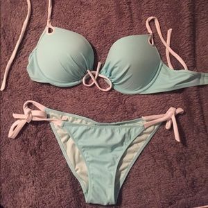 Blue & White Victoria’s Secret Swimsuit