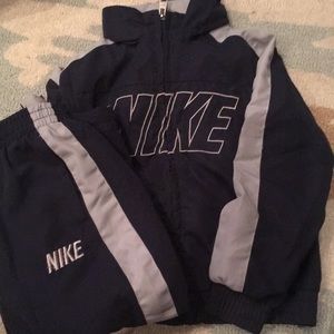 Navy Nike tracksuit