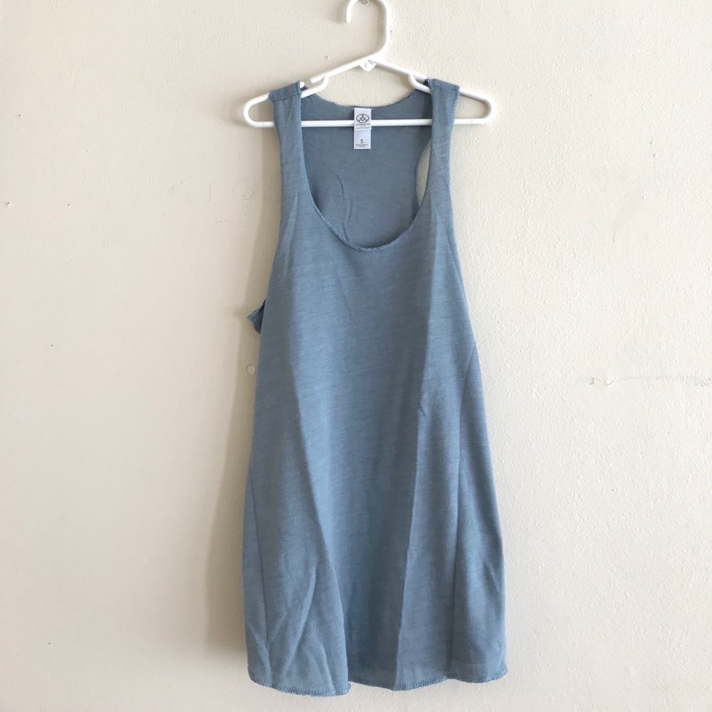 Super soft race back top 💙