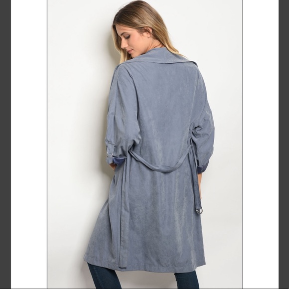 Final Price!🎉Host Pick🎉🎉Beautiful Indigo Jacket - Picture 2 of 8