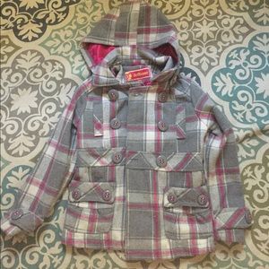 Dollhouse girls jacket w/removable hood