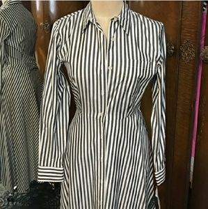 Ralph Lauren Striped Cotton Maxi Dress, Size 6