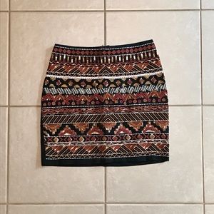 H&M Beaded Skirt