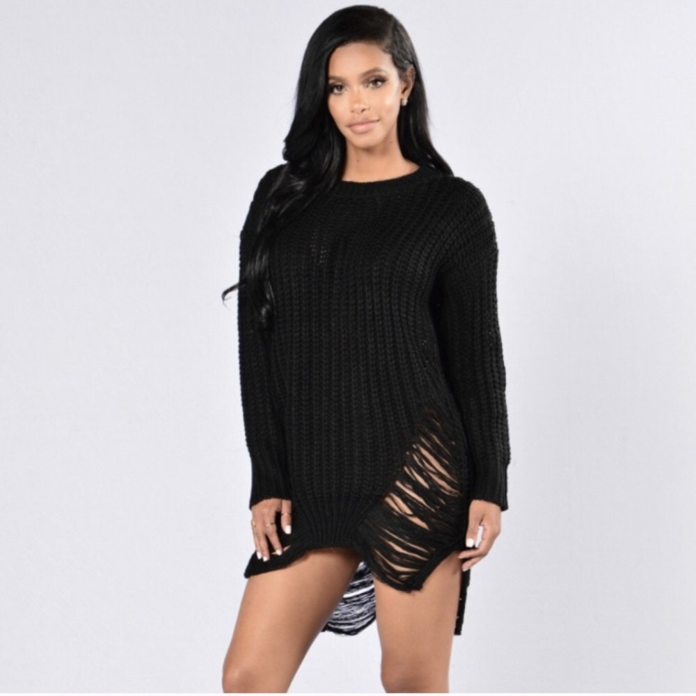 Fashion Nova Unravel Sweater
