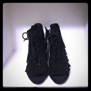 Fringe Gianni Bini Booties