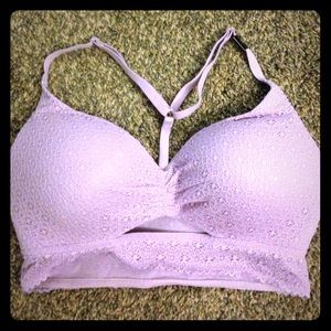 Victoria secret BBV lavender racerback bra