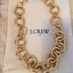 J. Crew gold chain necklace