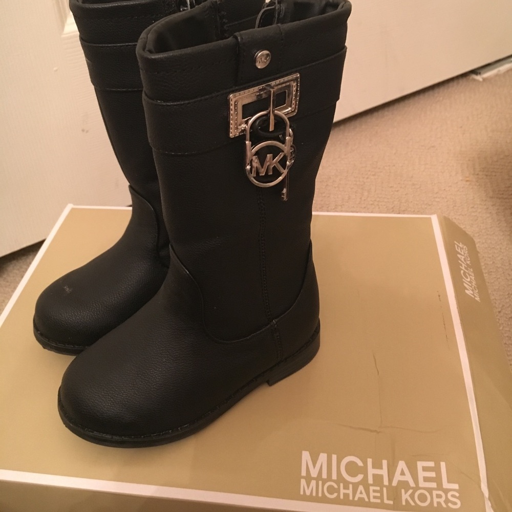 Micheal kors toddler riding boots