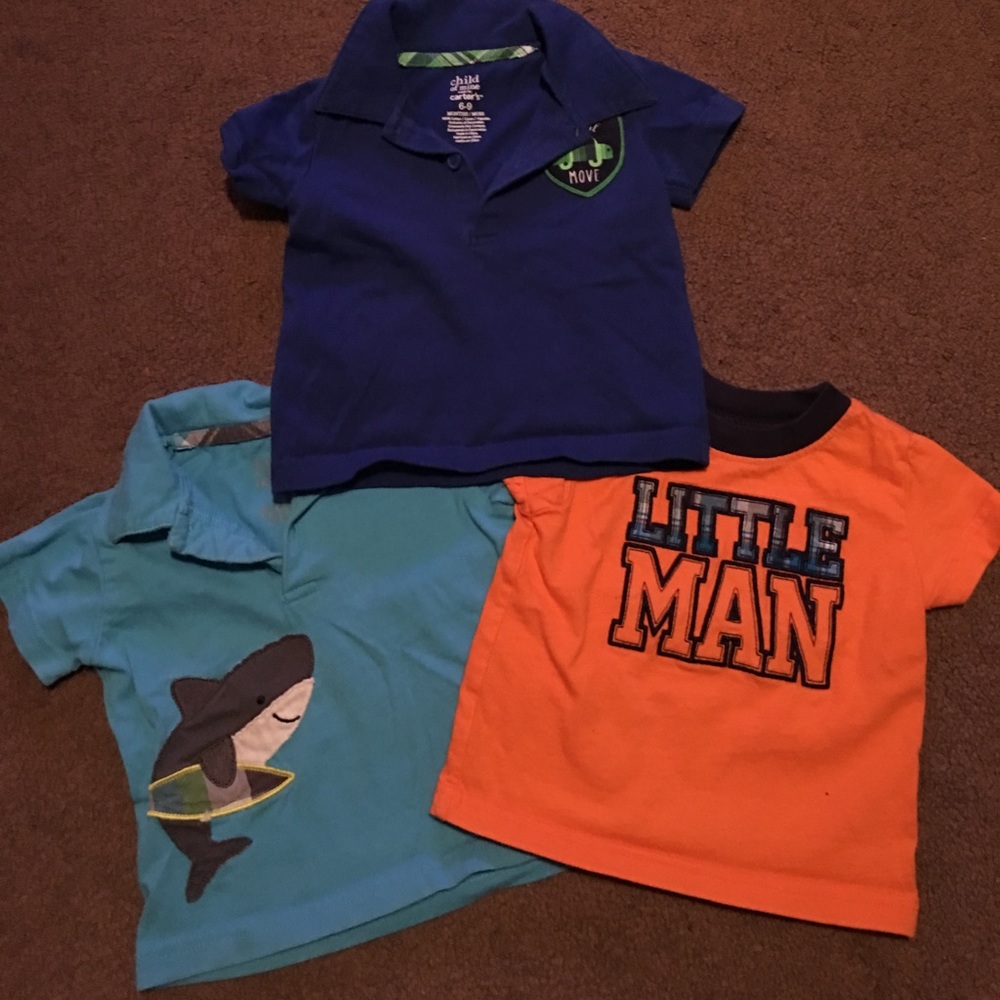 3 shirt bundle of Carter’s shirts