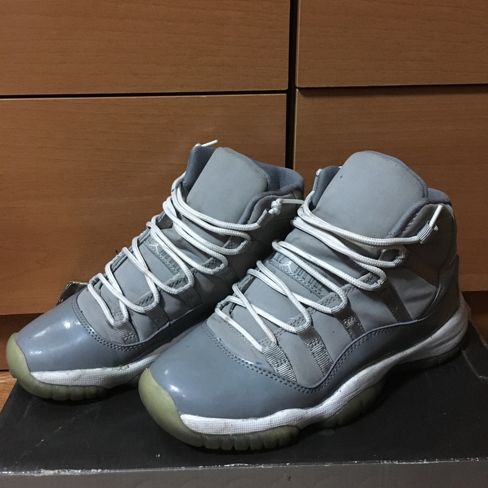 Jordon retro o 11's "Cool Grey"