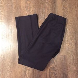 J.Crew Navy Cotton Trousers