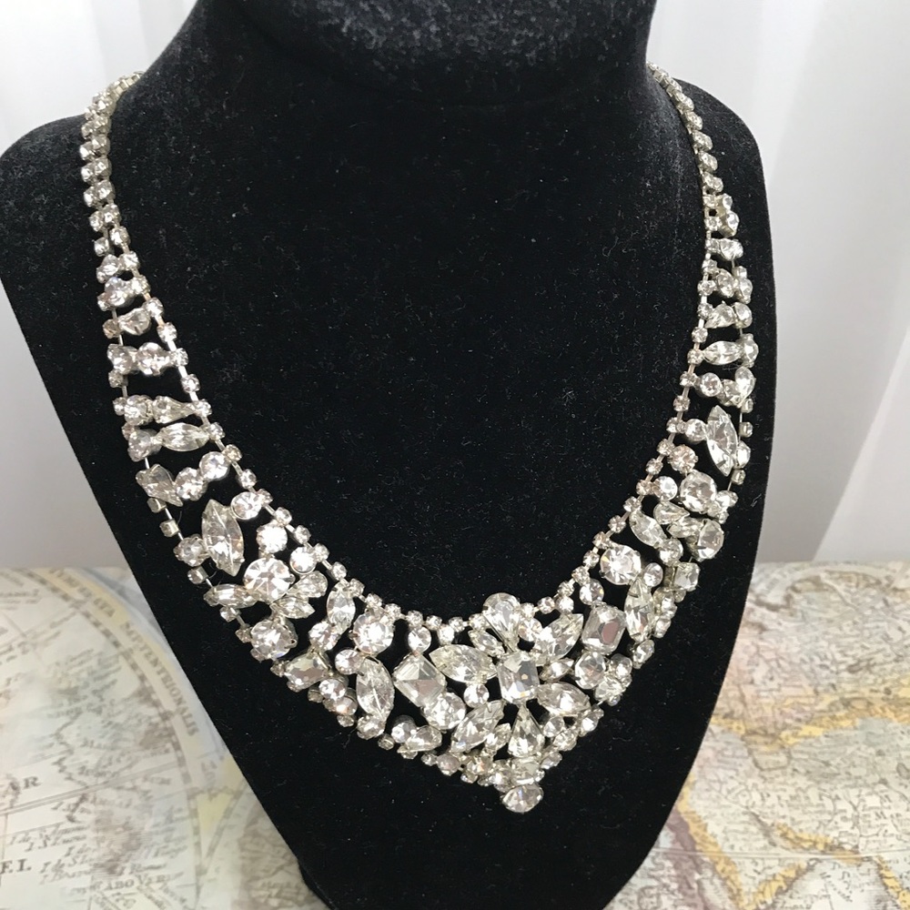 Bridal Rhinestone Necklace