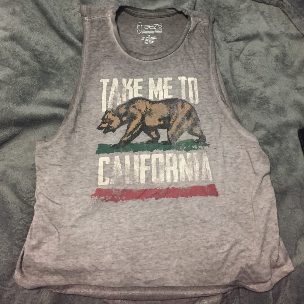 Cali muscle tank juniors medium