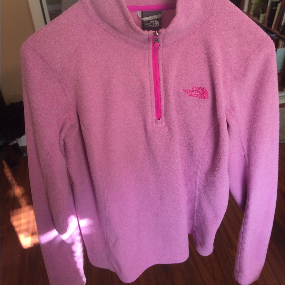 Reserved Soft Glacier North Face 1/4 zip pullover