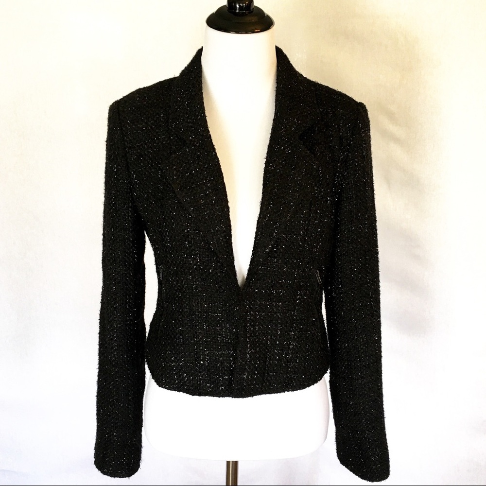 Long Sleeved Dressy Cropped Blazer