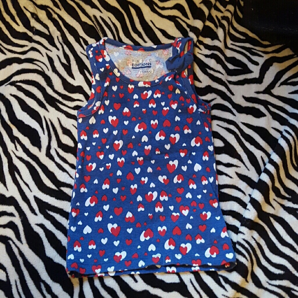 Girl's Heart Tank