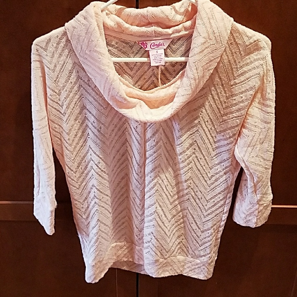 Lt Pink Candie's Spring 'Sweater'