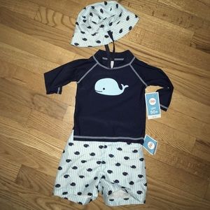 NWT whale swim set 6-9 months