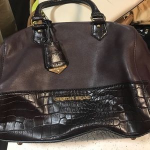 CHRISTIAN SIRIANO Dark Purple Bag