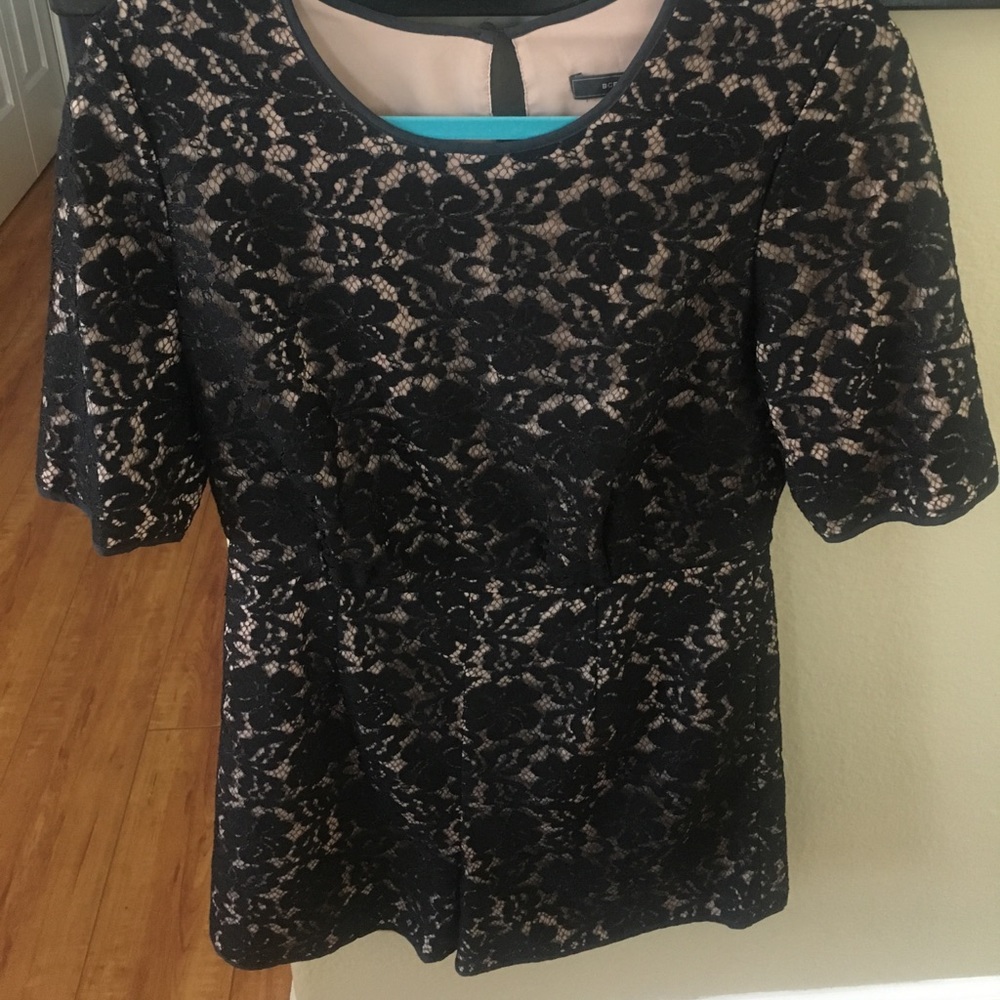 BCBG Lace Romper Size Small