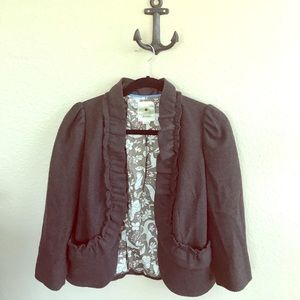 Anthropologie wool jacket by elevenses.