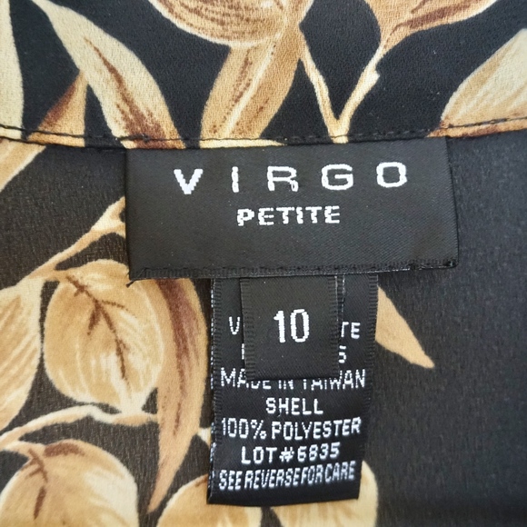 Vintage Floral Print Crop Top - Picture 6 of 8