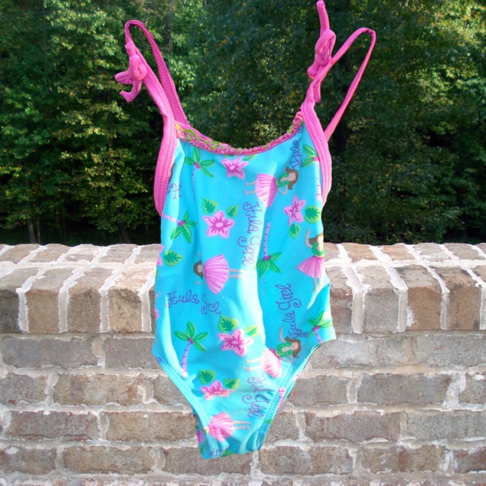 Hula Girl Swim Suit - 12 months