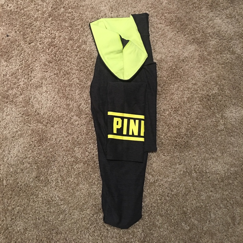 Reversible yoga pants (dark grey)