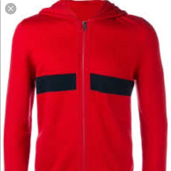 moncler red hoodie moncler red hoodie