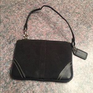 Coach mini wristlet