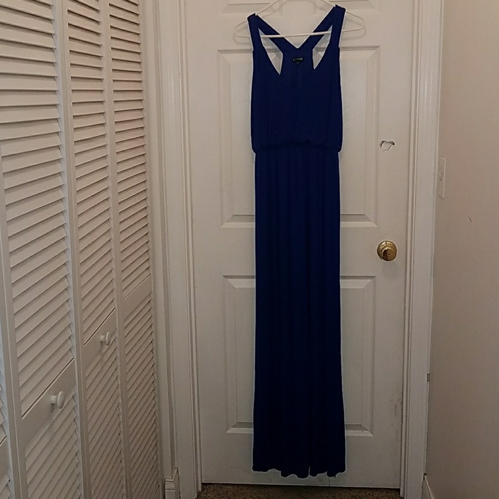 Blue Express Knit Maxi