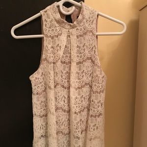 Lacey tank top