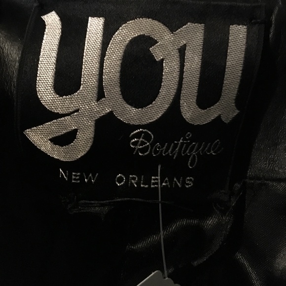 Vintage Leather trench coat - Picture 6 of 8